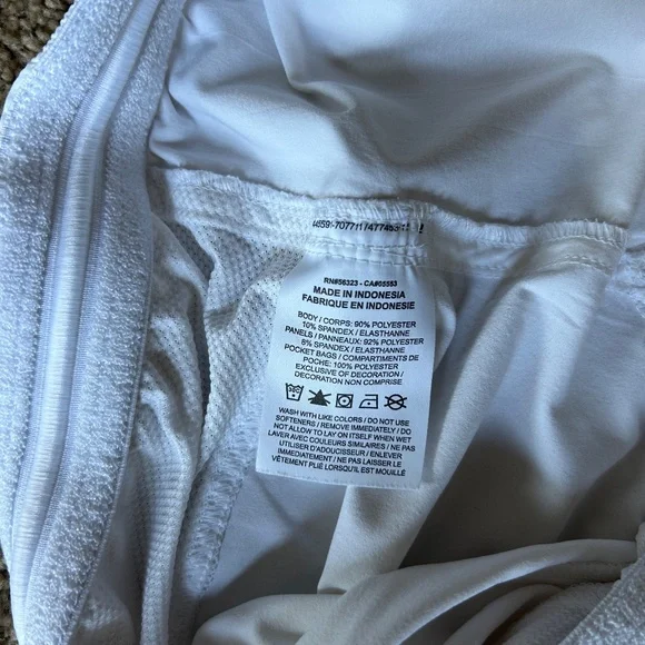 Nike Mens M White Tennis Shorts - Picture 8 of 8